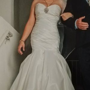Private Collection Ivory Mermaid Wedding Dress